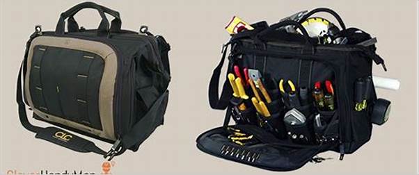 Best plumbing tool bag with multiple compartments