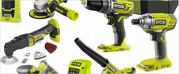 Ryobi power tools
