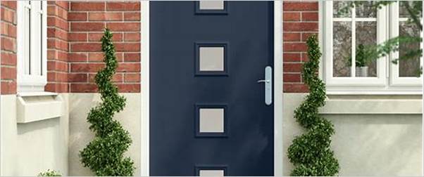 Secure front door for homes