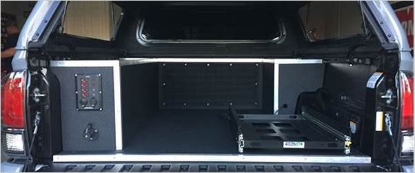 Toyota Tacoma truck bed storage solutions