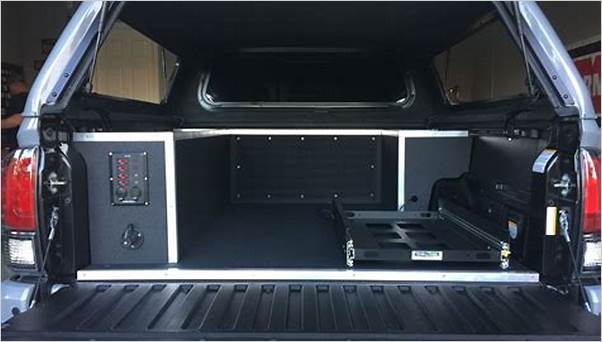 Toyota Tacoma truck bed storage solutions