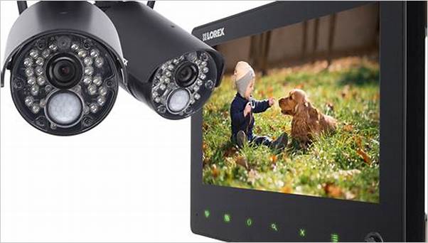 Wired security camera system without subscription