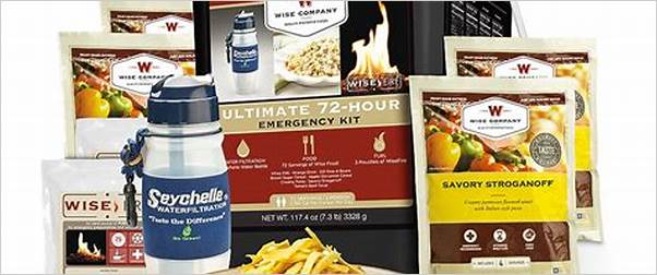 Emergency food supply kits