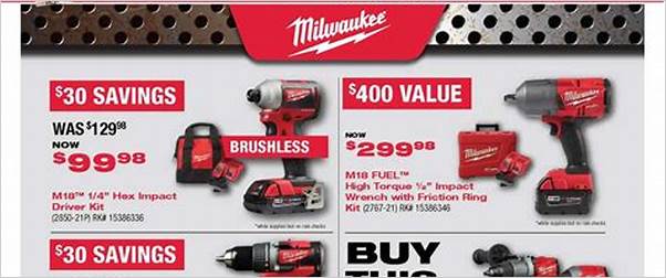 Milwaukee tools discount deals